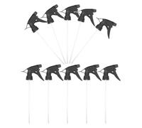 ifundom 10 pezzi Ugello Spray per Bottiglie da Nozzle Pressione per Nebulizzatore Giardino e Casa Ugelli Neri per Annaffiatoio e Pulizia Accessori Spray Multifunzionali e Convenienti