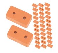 ifundom 100 Di Mattoni Blocchi Casa Giocattolo Costruzione Miniatura Muratura Kit Casa Delle Bambole Pietra Mattone Simulazione Mattone Miniatura Muro Mattoni