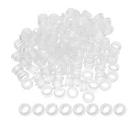 ifundom 100 Pezzi Guarnizioni in Silicone Resistenti all'Usura per Valvole e Dispositivi di Irrigazione a Goccia, per Routine Agricole e Coperture Protettive, Confezione