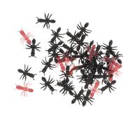 ifundom 1000 Formiche Finte in Plastica Realistica, Decorazioni per Halloween e Scherzi, Giocattolo per Festa e Ornamento da Giardino, Set Formiche Nere e Marroni per attività Creative