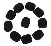 ifundom 100pezzi Copertura per Microfono Bavero in Spugna Parabrezza per Microfono Copri Antivento Protezione