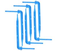ifundom 100pezzi di Irrigazione Automatica Goccia per Piante da Strumento per Annaffiare Vasi con Picchetti Multi Testa Kit Pratico e Portatile per Mantenere umidità delle Piante