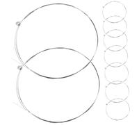 ifundom 10pezzi Corde Acustiche Per Chitarra e Acciaio Inossidabile Da Sostituzione Facile Design Portatile Per Musicisti Movimento Accessori Per Chitarra Folk