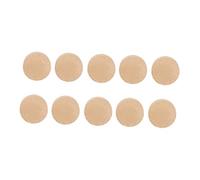 ifundom 10pezzi Cuscinetti Sughero Per Tromboni Valvole Sputo Professionali Facili Da Installare e Resistenti Accessori Musicali Di Qualità Colore Naturale