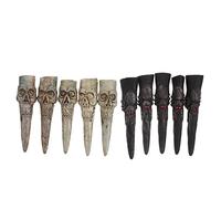 ifundom 10pezzi Dita Da Strega Finte Per Halloween Unghie Spettrali Da Zombie Accessori Per Costumi Di Halloween Decorazioni Horror Feste Tema
