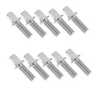 ifundom 10pezzi Viti Per Batteria in Ferro Argentato Resistenti Accessori Ricambio Tamburo Con Fissaggio Preciso Per Snare e Meccanismo Rullante