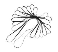 ifundom 11 Pezzi Cinghia per Giradischi in Gomma Elastica Antiscivolo Kit Sostituzione Cinghia di Trasmissione per Piatto Vinile Compatibile per Riparazione Grammofono e Apparecchi