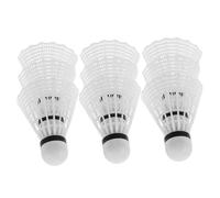 ifundom 12 Volani Badminton Nylon per Allenamento all all Aria Alta Stabilità Sviluppo Motorio dei