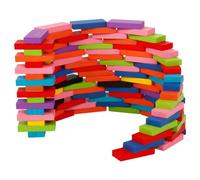 ifundom 120Pezzi Domino per Colorati per Sviluppo Intellettivo e Creatività Sicuro e Resistente Adatto per Ragazzi e Ragazze
