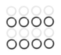 ifundom 12paia of Guitar Tuner Spacers Replaceable Gaskets for Acoustic and Electric Guitars Easy Installation Elegant Design Compatible with Tuning Pegs