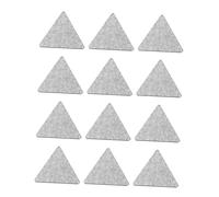 ifundom 12pezzi Pannelli Acustici Triangolari Adesivi Feltro Per Isolamento Sonoro Per Casa e Ufficio Assorbimento Risonanza e Riduzione Rumore Facili Da Modellare e Decorativi