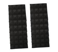 ifundom 12pezzi Pannelli Fonoassorbenti Forma Di Piramide Assorbimento Acustico Per Trattamento Sonoro Studi Uffici e Home Theater Materiale Ignifugo e Densità Elevata Facile