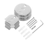 ifundom 15 Pezzi Set di Accessori per Bagno in Acciaio Inossidabile Viti e Basi per Montaggio Sicuro Portasciugamani e Supporto Carta Igienica per Bagno e Hotel