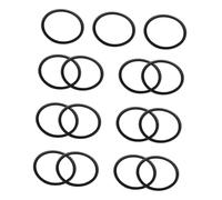 ifundom 15pezzi Riserve Gomma Per Slide Di Tromba Cuscinetti Antirumore Per Strumenti Musicali Facile Installazione e Compatibili Con Piccole Trombe