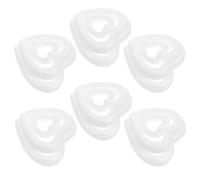 ifundom 18 Pezzi Ghirlanda in Schiuma a Forma di Cuore per Decorazioni Matrimonio e Festa d'Amore, Anelli di Schiuma 6cm 11cm 13,5cm per Fai da Te e Composizioni Floreali,