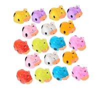 ifundom 18pezzi Miniature Cow Figurines Glow in The Dark Cute Resin Animal Statues for Landscape and Garden Decor Adorable Nighttime Ornaments
