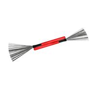 ifundom 1paio Drum Wire Brush with Maple Wooden Handle High-carbon Steel Drumming Accessory for Kids Beginners and Drummers Portable and Percussion Tool