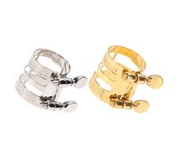 ifundom 1paio Flat Sax Clips Accessori Per Sassofono Facili Da Installare Design Leggero e Professionale Assortiti Colori Per Musicisti e Principianti