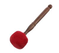 ifundom 1pezzi Bastone Per Ciotola Tibetana in Legno Con Testa in Pu Protettiva Accessorio Pratico Per Meditazione e Campane Chanting Strumento Di Legno Durevole e Facile Da Usare