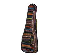 ifundom 1pezzi Borsa Per Ukulele Colorata Con Spallacci Regolabili Stile Nazionale Imbottito Pratica Per Viaggi e Conservazione Per Musicisti e Principianti