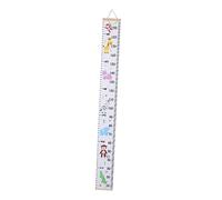 ifundom 1pezzi Children's Removable Growth Chart Adorable Wall Hanging Height Ruler for Kids Room Nursery Decor Easy to Store Durable Material for Tracking Child's Height from Birth