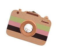 ifundom 1pezzi Scatola Legno Forma Di Macchina Fotografica Per Conservare Denti Da Latte Organizzatore Portatile Per Ricordi Del Tuo Tre Colori Disponibili