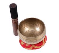 ifundom 1set Ciotole Per Meditazione Tibetana Con e Gasket Strumento Di Relax e Benessere Ottimo Per Pratiche Spirituali e Terapie Energetiche Design Artigianale e Decorativo Leggero e