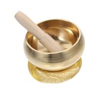 ifundom 1set Ciotole Tibetane Per Meditazione Con Martello e Cuscino Ciotola Cantante Per Relax e Yoga Perfetta Per Pratiche Buddiste e Riti Spirituali
