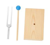 ifundom 1set Diapason Educativi Lega Di Alluminio Con Martello Legno Per Meditazione e Relax Strumento Acustico Per Esperimenti e Pratiche Di Benessere