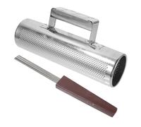 ifundom 1set Guiro Metallo Per Strumento Musicale Percussivo Per Sviluppo Musicale e Ritmico Gioco Educativo Per Piccoli Musicisti Design Sicuro e Resistente Per Uso Duraturo