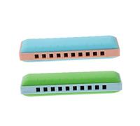 ifundom 1set Harmonica Tones Abs Resin Material for Beginners Kids Includes Storage Box