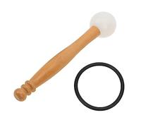 ifundom 1set Mazzuola Per Ciotola Cantante Legno Accessorio Per Suono Per Meditazione e Yoga Resistente e Facile Da Usare