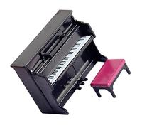 ifundom 1set Miniatura Piano Sgabello Decorazione Per e Accessorio Per Micro e Immaginativo Per
