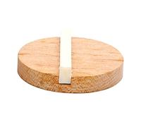 ifundom 1set Sella Biscotto Per Chitarra Resistente Osso e Sostituzione Elegante Per Ponte Resonator Facile Installazione Per Musicisti Di Tutti