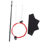 ifundom 1set Spazzole Per Pulizia Tromba Kit Completo Di Manutenzione Strumenti Musicali Include Spazzola Flessibile Di Pulizia e Panno Accessori Per Cura Tromba e Altri Strumenti Fiato