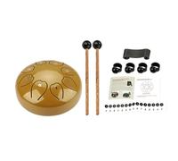 ifundom 1set Tamburi Lingua Portatili Strumento Musicale Legno Per Pratiche Di Relax e Performance Musicale Per Yoga e Cerimonie Religiose