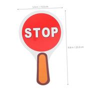 ifundom 2 Cartello Segnaletico con Stop e Semaforo Portatile in Plastica Strumento Educativo Interattivo per Insegnare Sicurezza AI Leggero e Multifunzionale per Giochi
