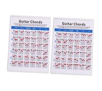 ifundom 2 Decalcomanie Per Note Tabella Di Pratica Degli Accordi Di Chitarra Guida Per Le Dita Della Chitarra Spettro Degli Accordi Di Chitarra Accordo Di Allenamento Per Chitarra
