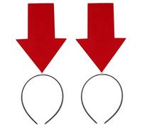 ifundom 2 Fasce Per Con Freccia Con Freccia Rivolta Verso Il Basso Creative Copricapo Per Compleanno Accessori Per Accessori Per Foto