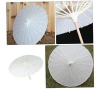 ifundom 2 Ombrelli per Ombrello Non Verniciato Bambù Leggero Ombrelli per DIY con Materiale Resistente e Facile da Decorare