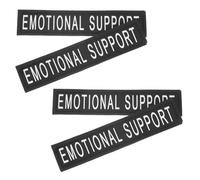 ifundom 2 paia Patch Riflettenti per Pettorina Cane Adesive Resistente e Facile da Applicare Decorazione Sicurezza per Vest Riflettenti di Media e Piccola per Cani Anziani e Dobermann