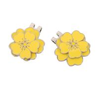 ifundom 2 Pezzi Clip Cappello Golf Sakura Giallo Staccabile