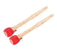 ifundom 2 Pezzi Di Bacchette in Legno Per Batteria Gong Bacchette Per Principianti Per Adulti Set Di Pratica Gong Tradizionale