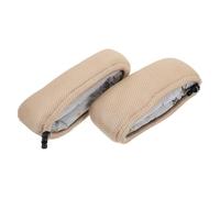 ifundom 2 Pezzi Imbottiture per Stampelle Sotto Ascelle in Cotone Traspirante Rete Antiscivolo, Cuscinetti Morbidi per Bastoni da Passeggio, Protezione Comfort per Anziani e Pazienti