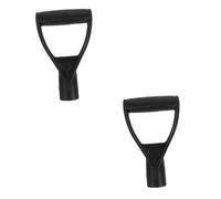 ifundom 2 Pezzi manico per vanga mano Strumenti da giardino Strumenti manuali da giardino pala da roccia maniglia manico della pala da giardino maniglie di collegamento della pala plastica