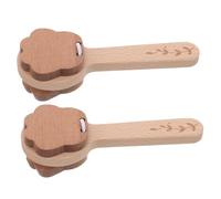 ifundom 2 Pezzi Nacchere Strumento Musicale Nacchere Per Piccoli Strumenti A Percussione Strumenti Giocattolo Musicali Maracas Percussioni A Mano Sonagli In Legno