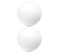 ifundom 2 Pezzi Paralume Globo Acrilico Rotondo per Lampade Coprilampada Sfera Singolo Diffusore Luce Morbida per Lampada da Tavolo Terra Sostituzione Paralume Lampada Mappamondo