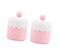 ifundom 2 Pezzi Schiumatore per Shampoo Manuale in Plastico Rosa, Formatori di Bolle per Pulizia Viso, Facile da Trasportare per Uso Domestico e Bagno Stile Casuale