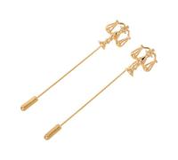 ifundom 2 Pezzi Spille Metallo Bilancia Giustizia Accessori Spilla Legale Unisex Oro per Giudici Avvocati Brooch Giacca e Camicia per Eventi Formali e Uso Quotidiano