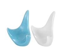 ifundom 2 Pezzi Supporto Ocarina in Ceramica Elegante per Ocarine e Base Tripode Stabile e Portatile per Esposizione Strumenti Musicali Compatibile con Diversi Modelli